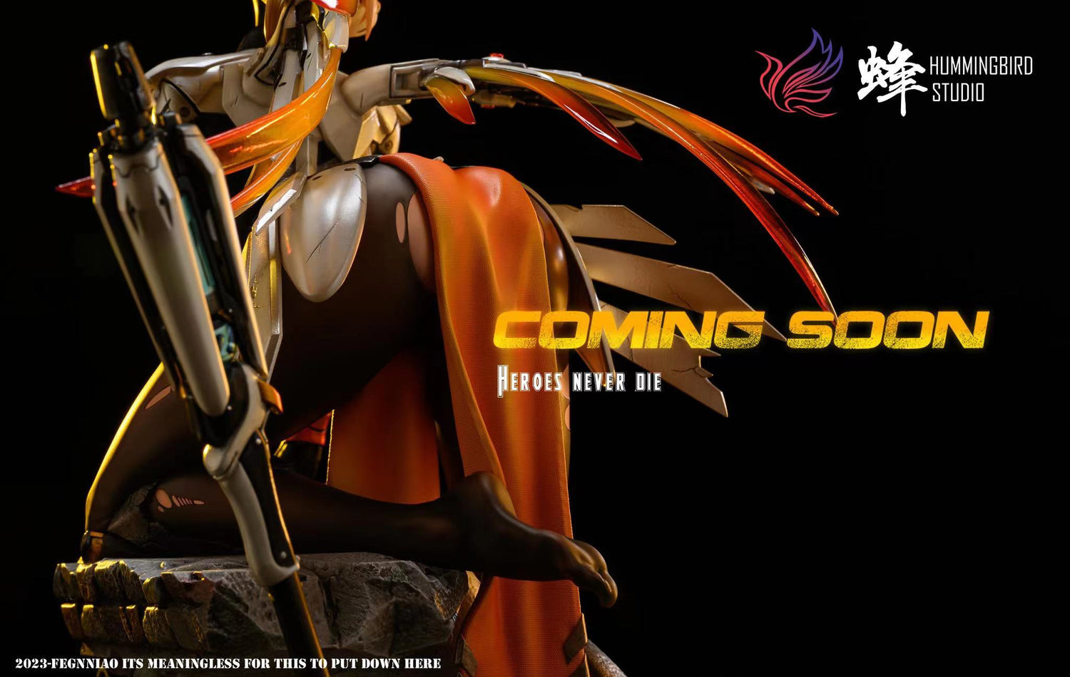 Overwatch - Mercy | 1:4 Resin Statue | von Hummingbird Studio