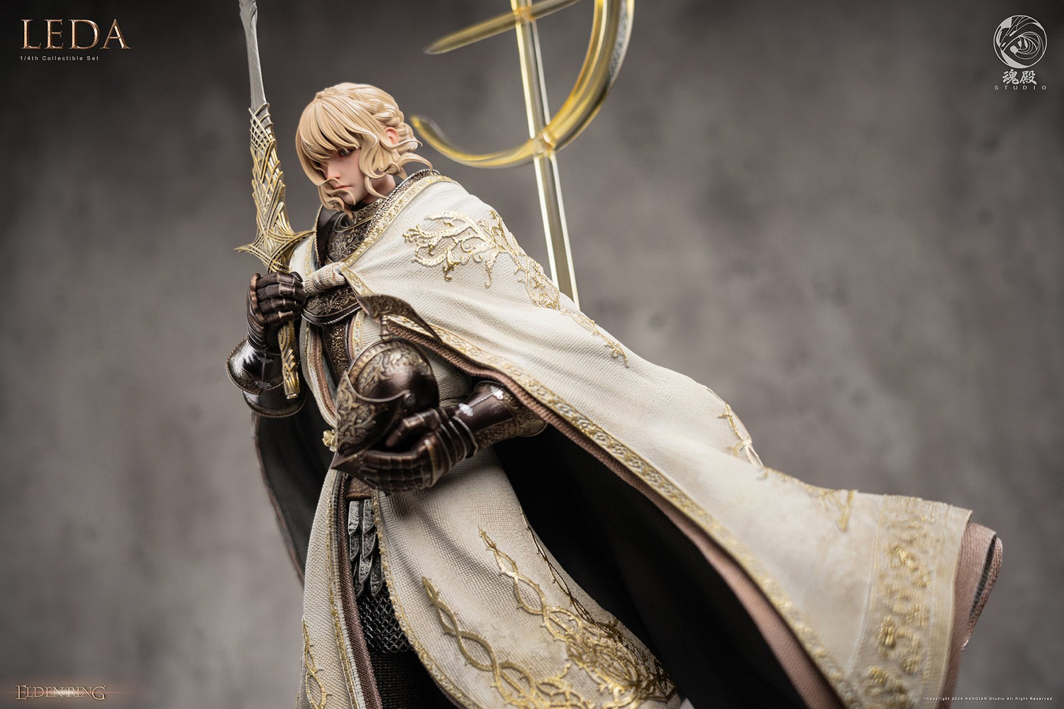 Elden Ring - Needle Knight Leda | 1:4 Resin Statue | von HunDian Studio