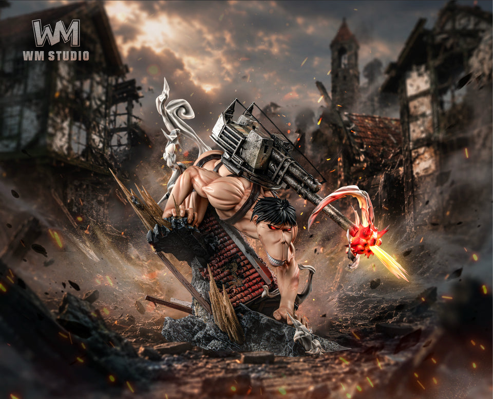 Attack on Titan - Cart Titan | Resin Statue | by WM Studio