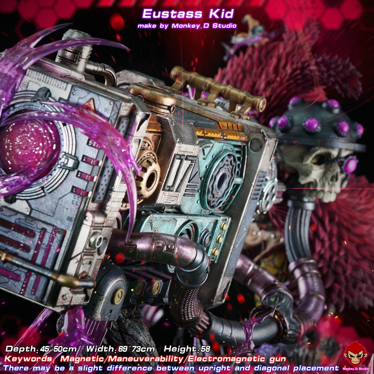 One Piece- Eustass Kid | 1:6 Resin Statue | by Monkey D Studio