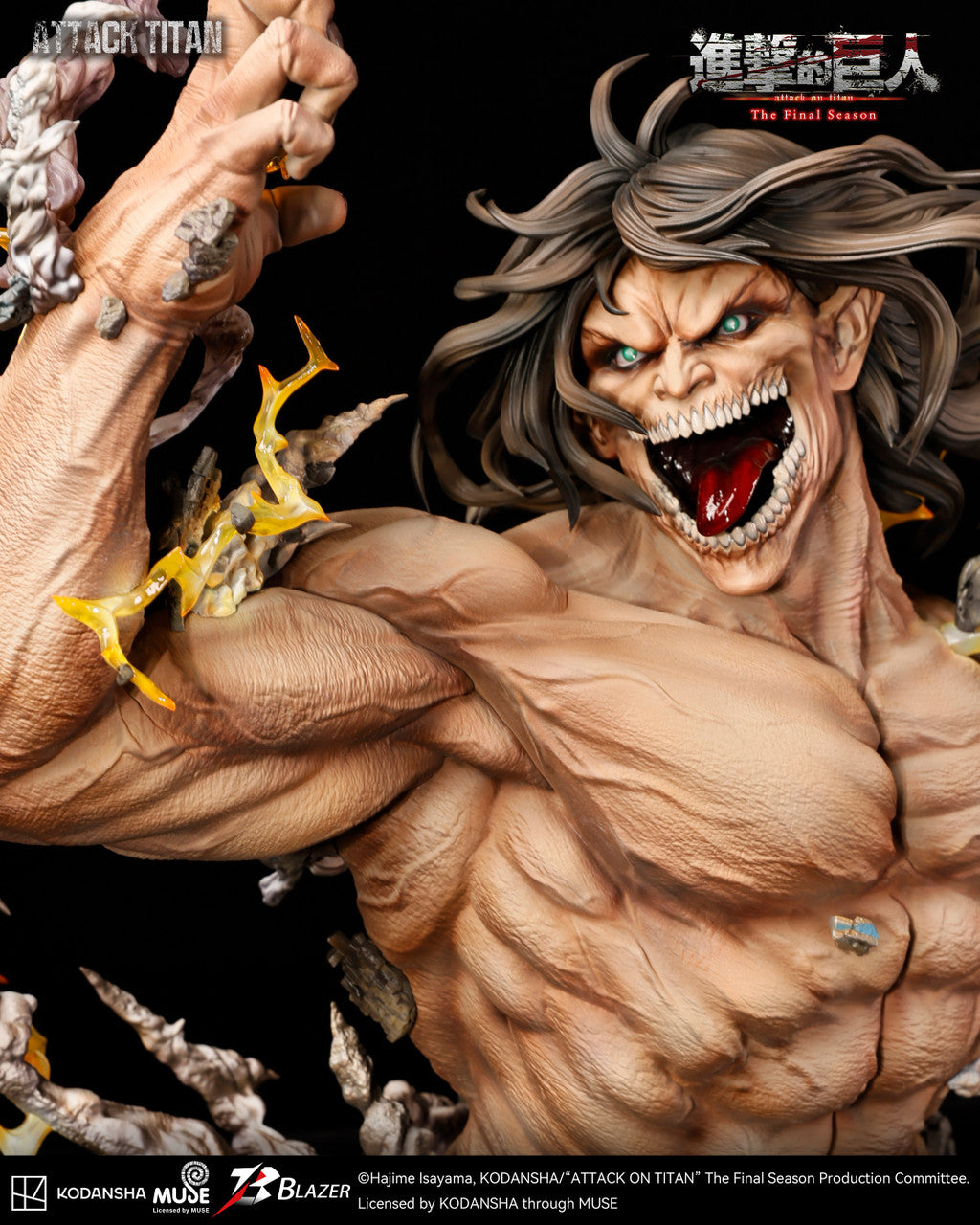 Attack on Titan - Attack on Titan Bust | Resin Statue | by Blazer Studio