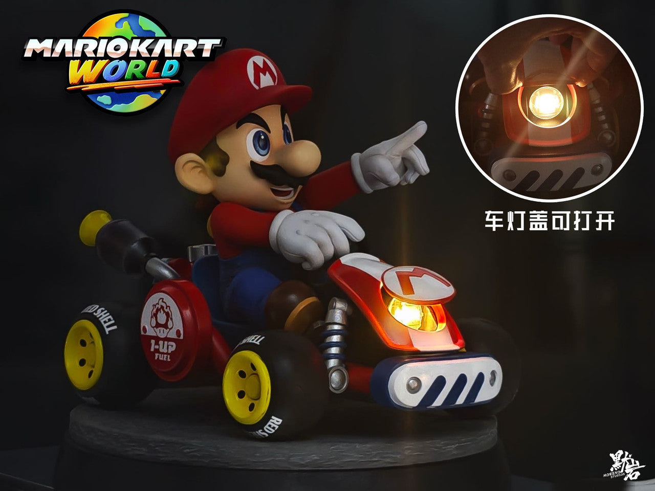 Mario - Mariokart World | Resin Statue | by Moreno Studio