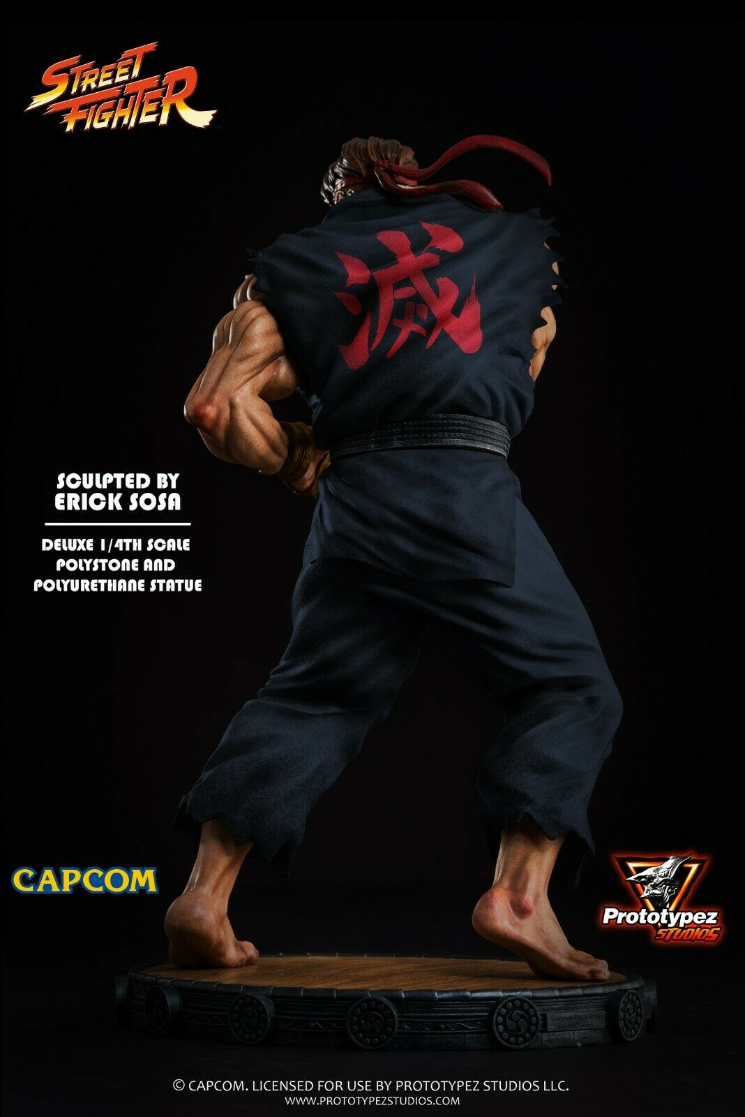 Street Fighter - Evil Ryu | 1:4 Resin Statue | von Prototypez Studios