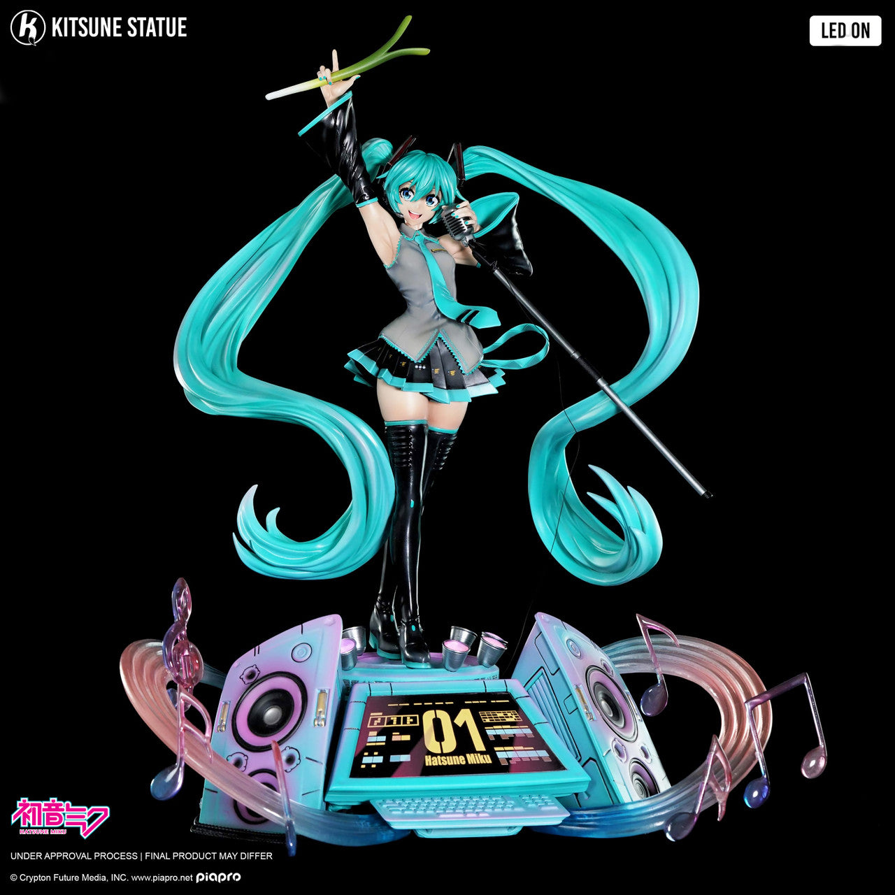 Vocaloid - Hatsune Miku | 1:6 Resin Statue | by Kitsune Statue Studio with LED Licensed