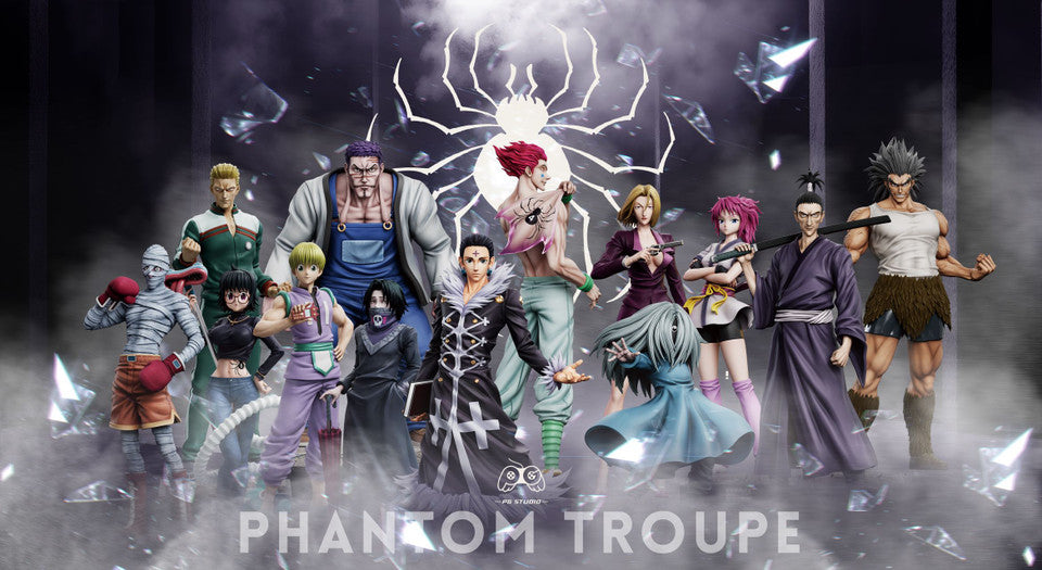 Hunter × Hunter - Phantom Troupe Hisoka & Chrollo Lucilfer| Resin Statue | by PG Studio