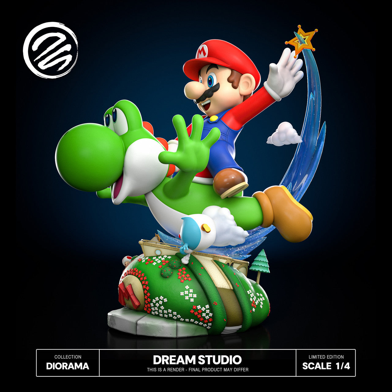 Super Mario - Super Mario Galaxy 2 | 1:4 Resin Statue | by Dream Studio