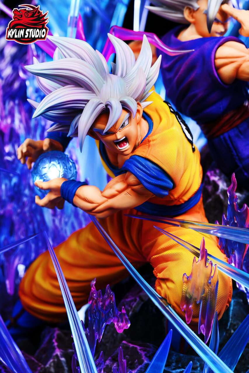 Dragon Ball - UI Goku & Beast Gohan | 1:6 Resin Statue | by Kylin Studio