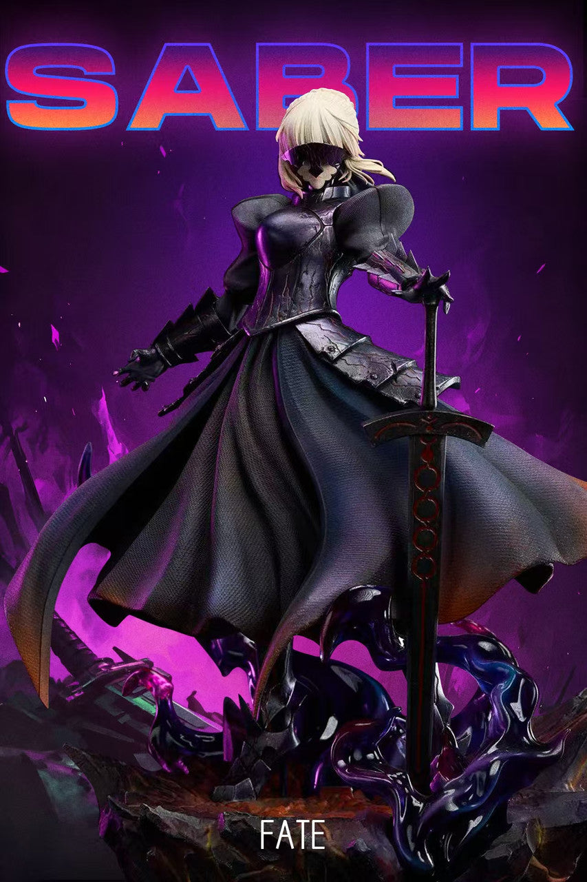 Fate - Black Saber | 1:4 Resin Statue | by QiongYu Studio