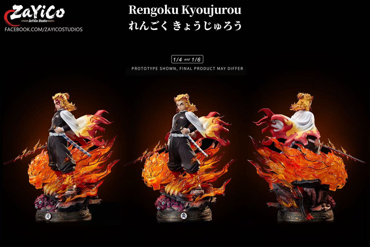 Demon Slayer: Kimetsu no Yaiba - Rengoku Kyoujurou | 1:6/1:4 Resin Statue | by Zayico Studio
