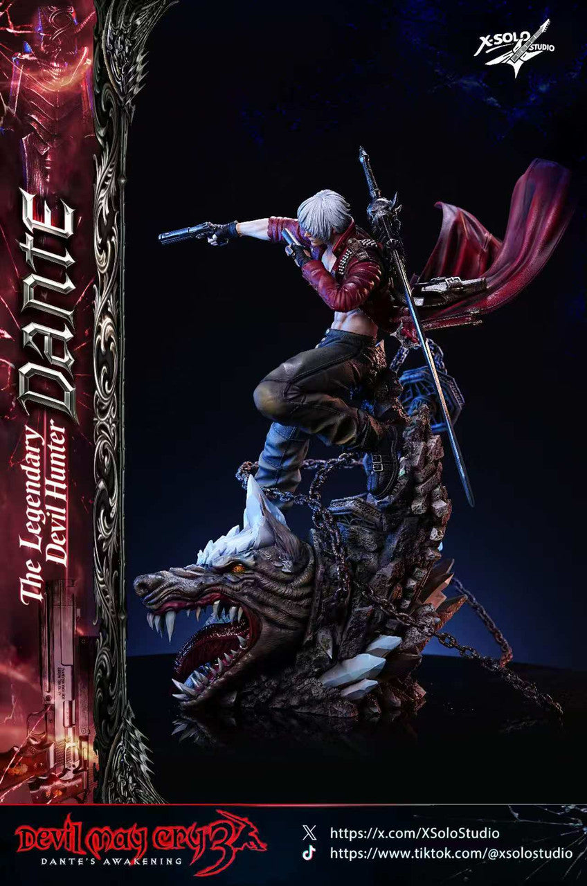 Devil May Cry - Dante | Resin Statue | by X-Solo Studio