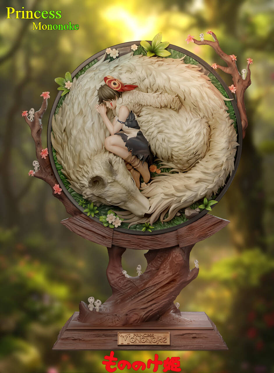 Studio Ghibli - Princess Mononoke | 1:6/1:4 Resin Statue | by ChaoShe Studio