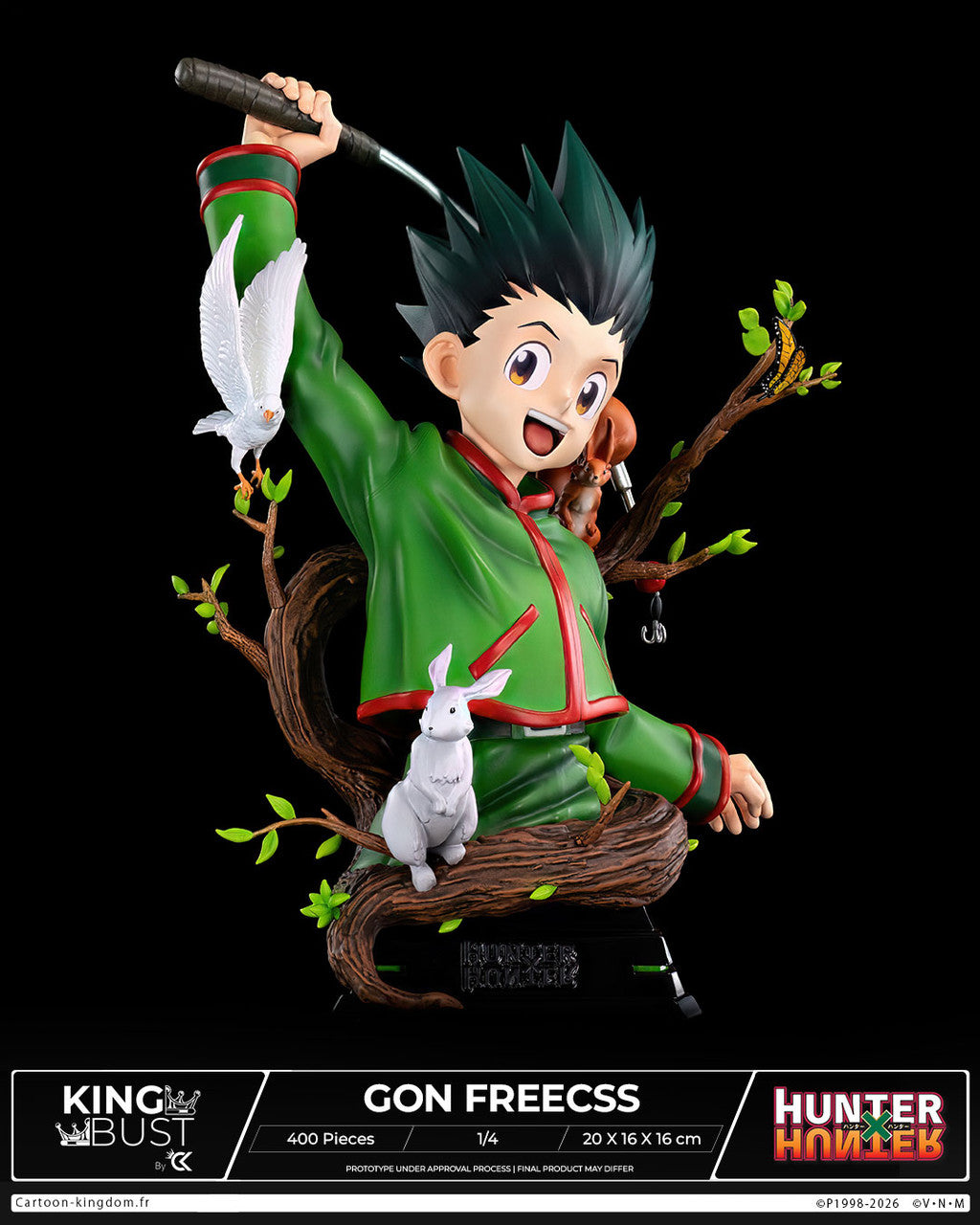 Hunter x Hunter - Gon Freecss Bust | 1:4 Resin Statue | by Cartoon Kingdom Studio
