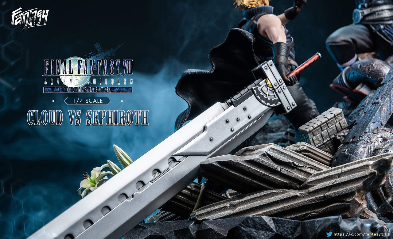 Final Fantasy - Cloud vs. Sephiroth | 1:4 Resin Statue | by Fantasy Studio