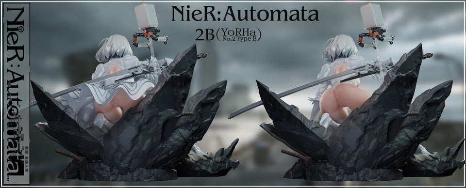 Nier Automata - Yorha Type B | 1:4 Resin Statue | by Crow Studio