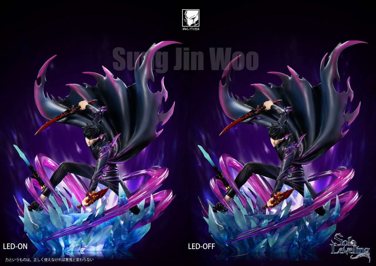 Solo Leveling - Sung Jin Woo Squatting pose | 1:6 Resin Statue | by Noc Studio