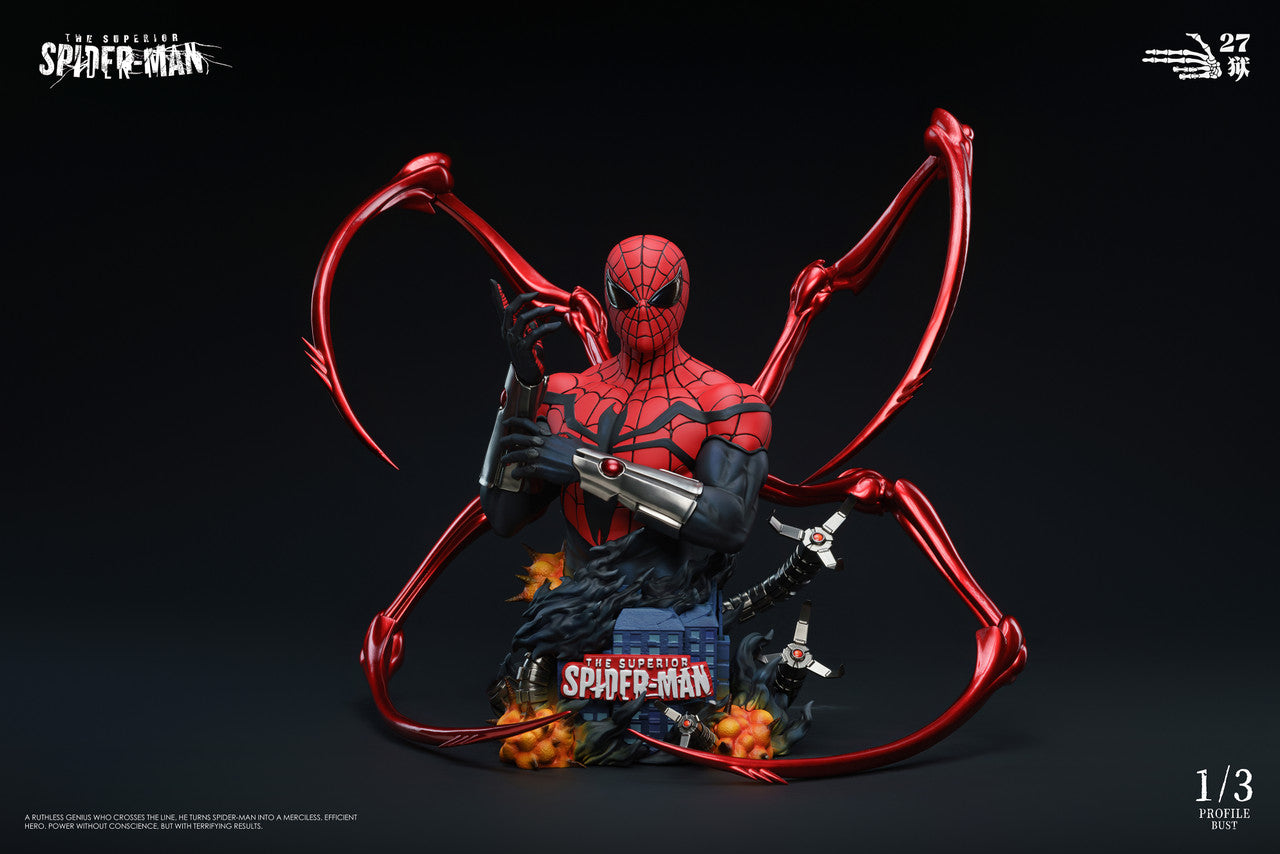 Marvel Comics - Superior Spider Man bust | Resin Statue | by 27abyss Studio