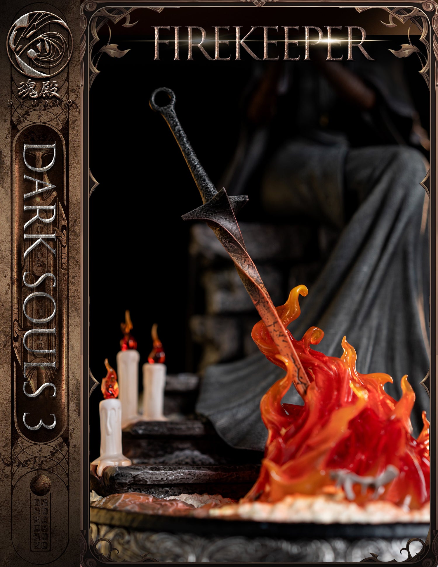 Dark Souls 3 - Fire Keeper | 1:4 Resin Statue | von HunDian Studio