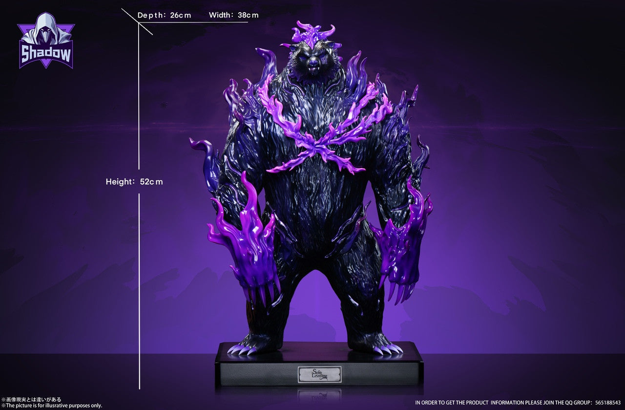 solo leveling monsters Solo Leveling - Shadow Bear | Resin Statue