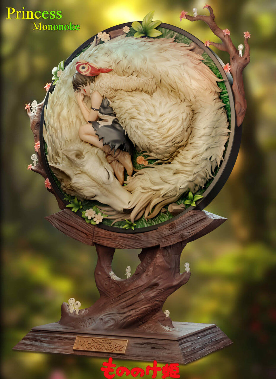 Studio Ghibli - Princess Mononoke | 1:6/1:4 Resin Statue | by ChaoShe Studio