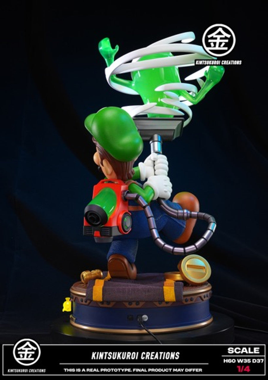 Super Mario - Luigi's Mansion | 1:4 Resin Statue | by Kintsukuroi Creations