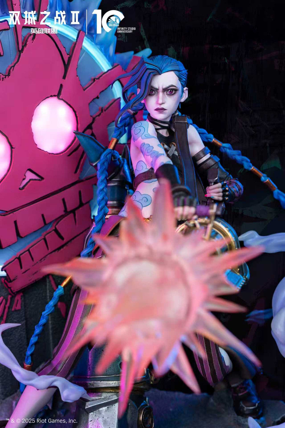 Arcane / League of Legends - Jinx | 1:4 Resin Statue | by Infinity Studio