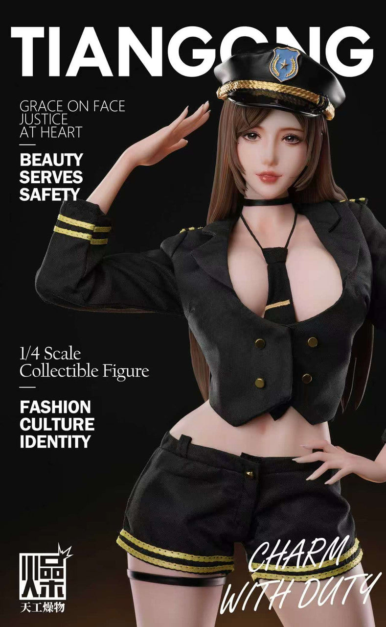 Policewoman 2.0 | 1:4 Resin Statue | by TGZW Studio