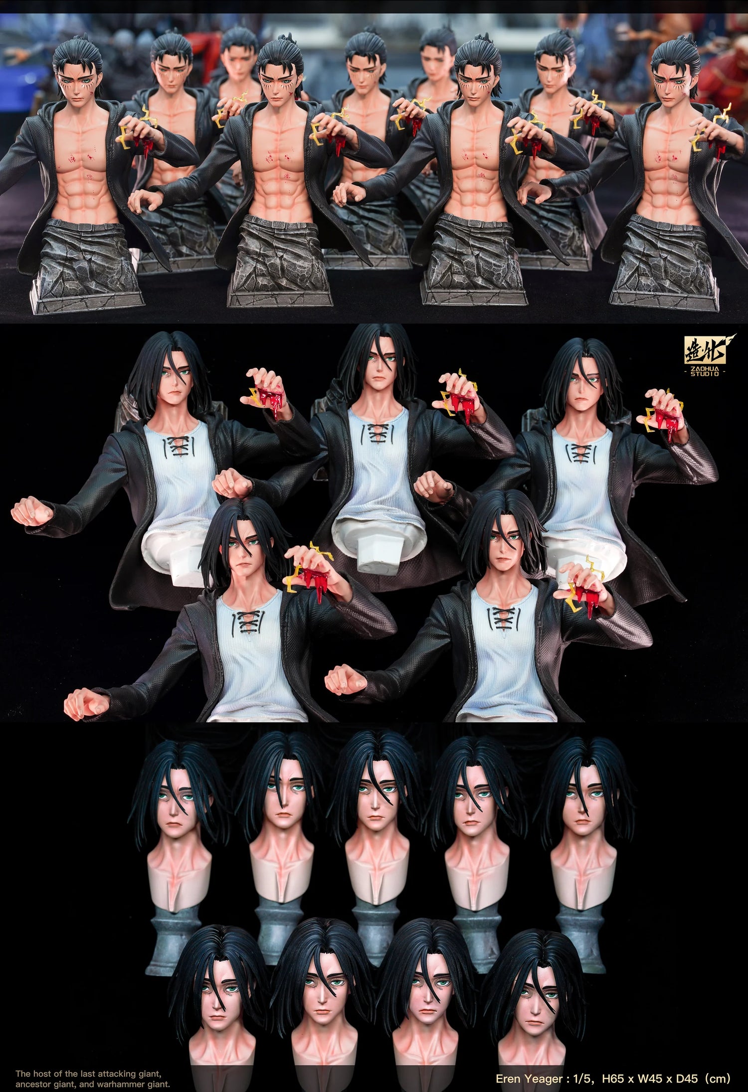 Attack on Titan - Eren Jaeger | 1:5 Resin Statue | von ZaoHua Studio