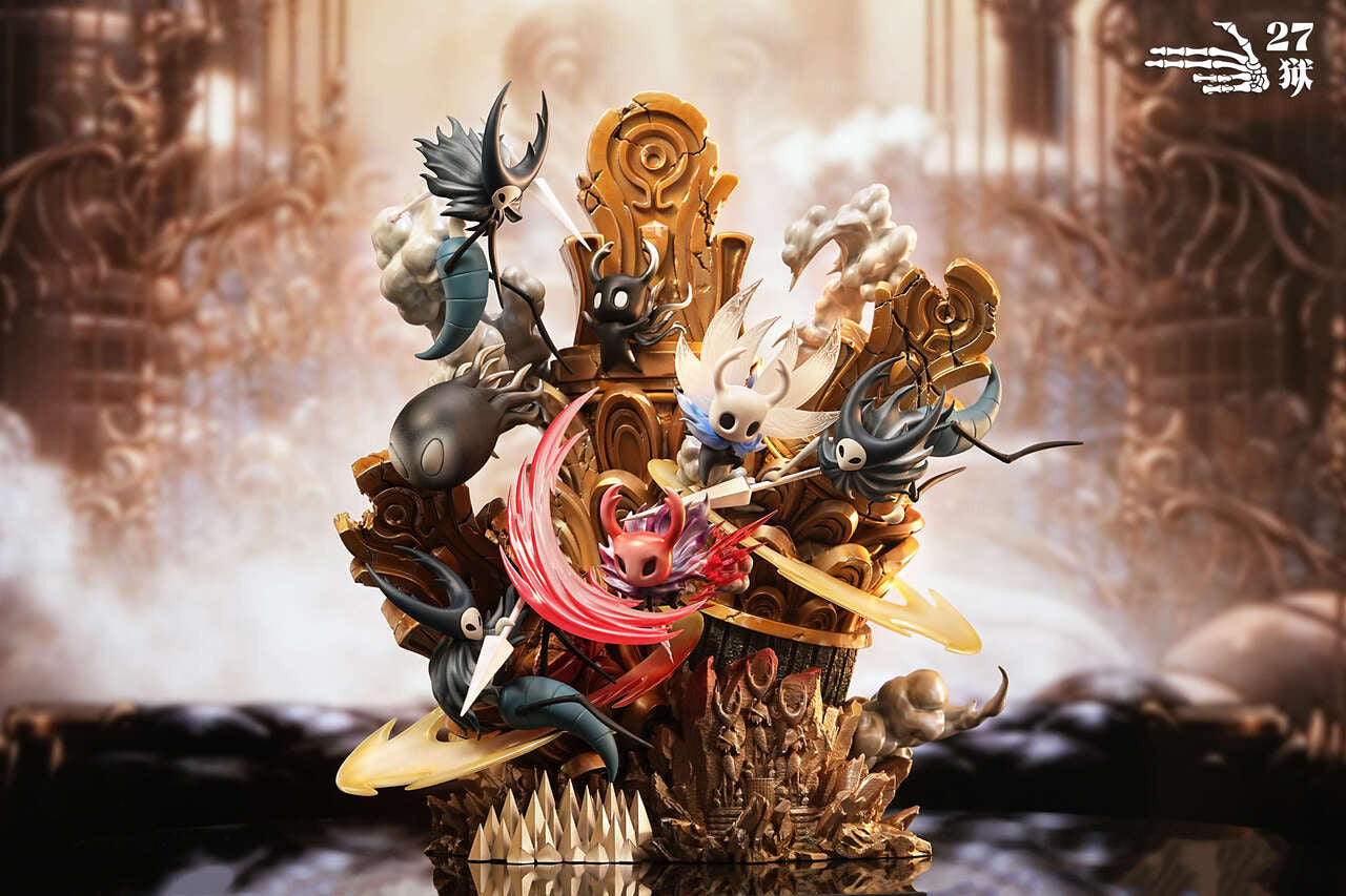 Hollow Knight - 5 anniversary Sisters of battle Diorama | Resin Statue | by 27abyss Studio