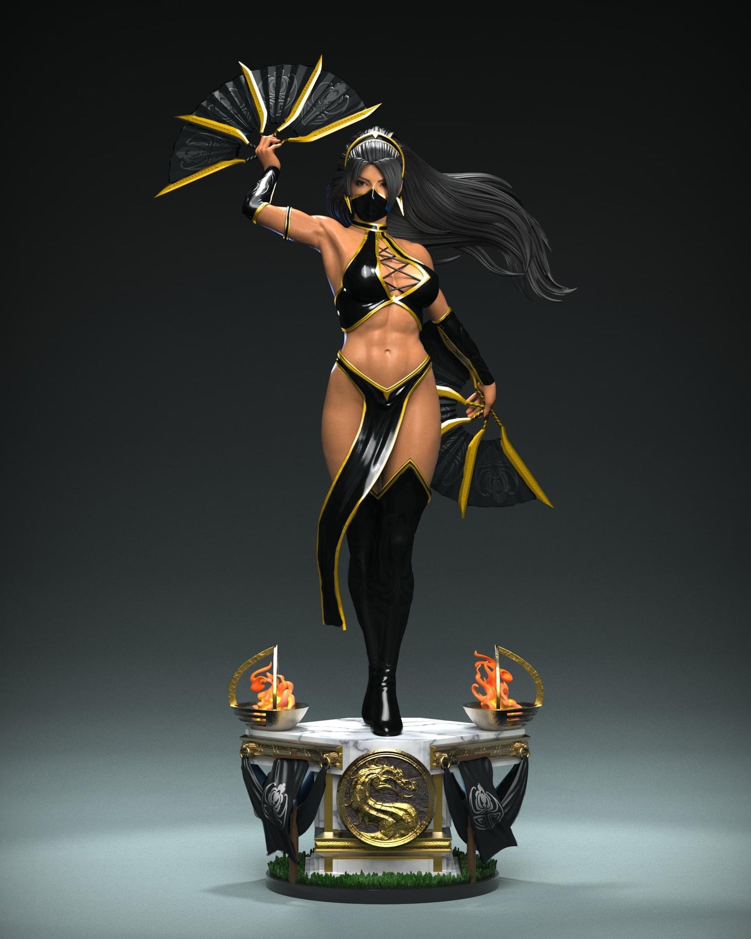 Mortal Kombat - Kitana | 1:4 Resin Statue | by Epic Creations (former Outworld Creations)