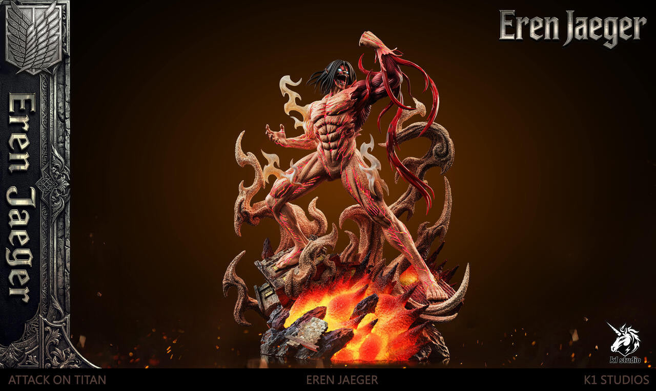 Attack on Titan - Eren Jaeger | 1:6 Resin Statue | by K1 Studio