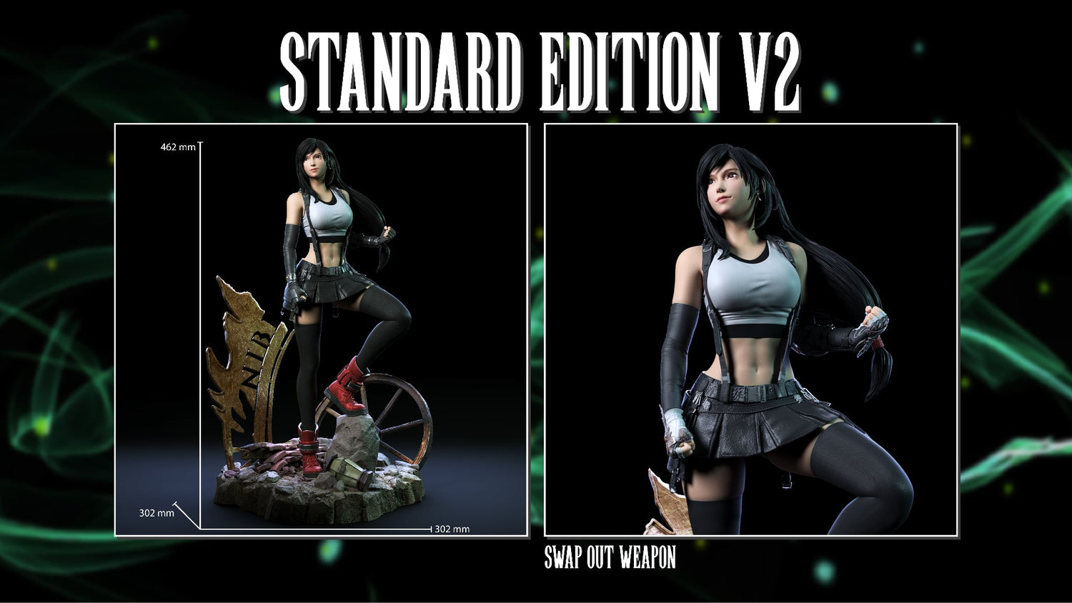 Final Fantasy - Tifa | 1:4 Resin Statue | by Solar Studio