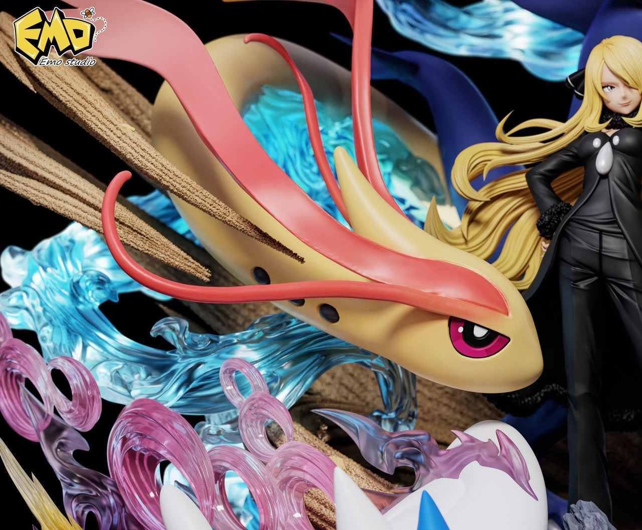 Pokemon - Cynthia | Resin Statue | by EMO Studio