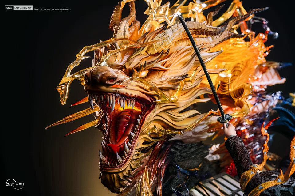 Demon Slayer - Flaming Thunder God Zenitsu Agatsuma | 1:5 Resin Statue | by Hamlet Studio