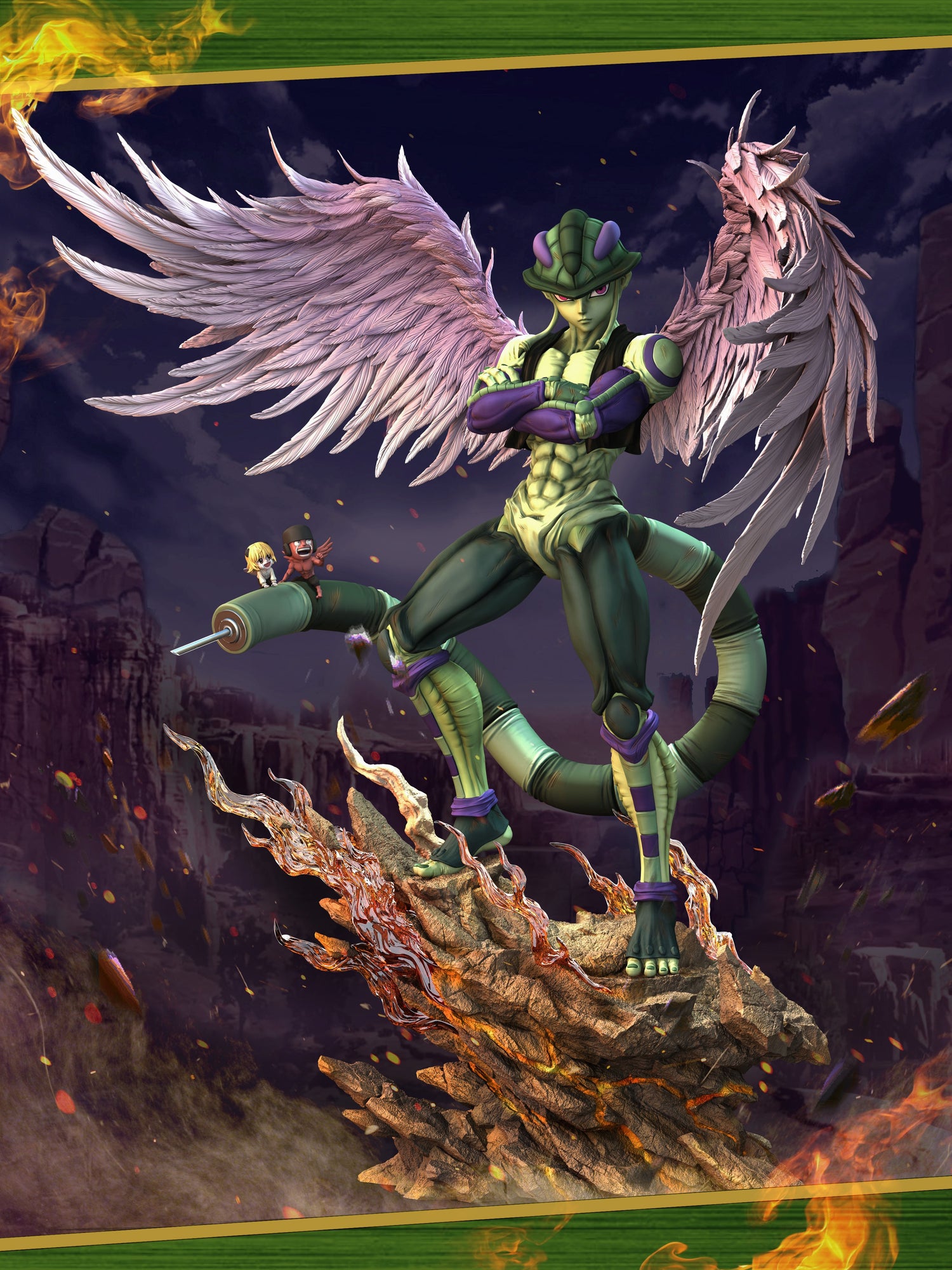 Hunter x Hunter - Meruem | 1:4 Resin Statue | von Hunter Fan Studio