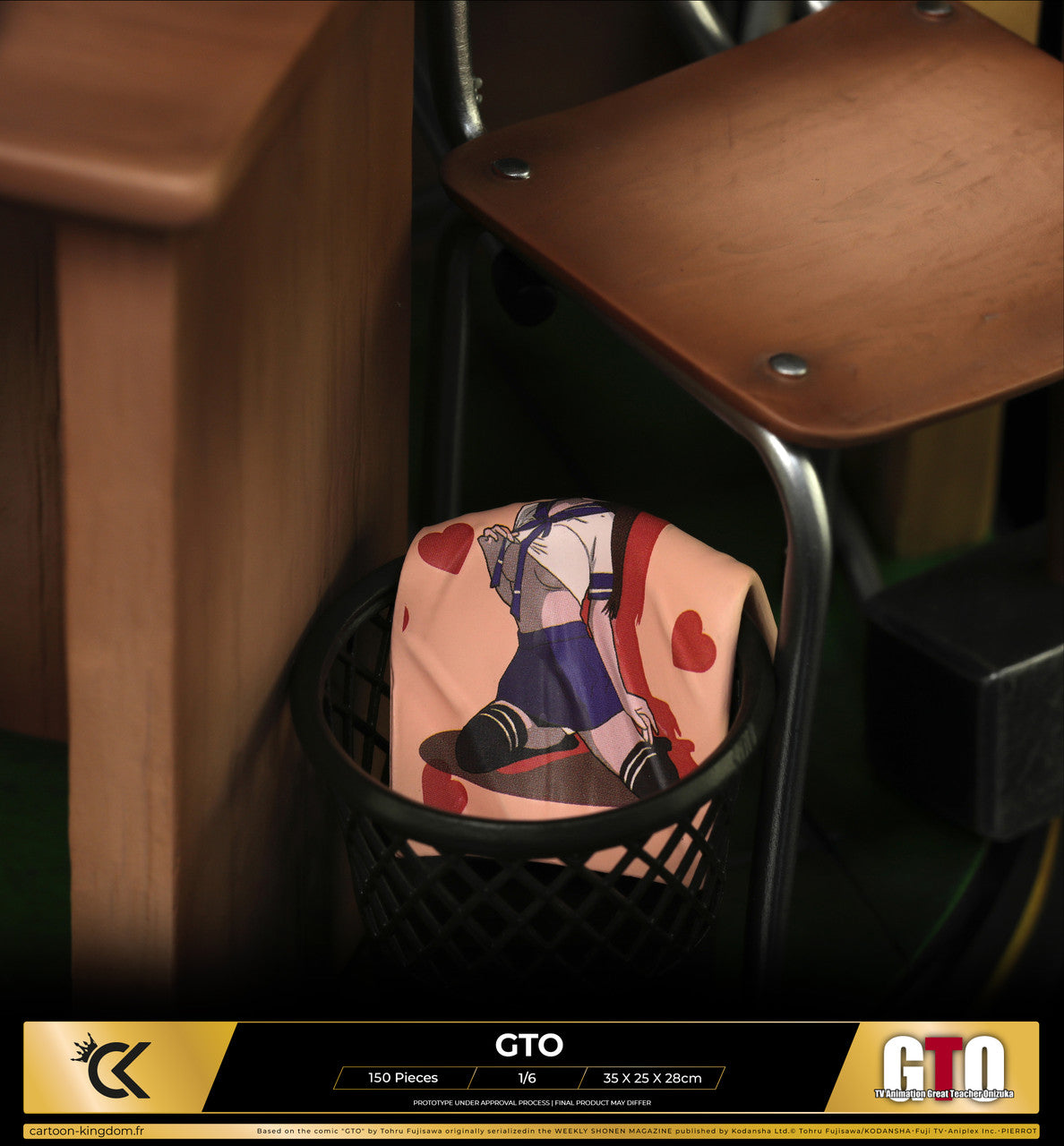 Great Teacher Onizuka - Onizuka & Urumi | 1:6 Resin Statue | by Cartoon Kingdom Studio