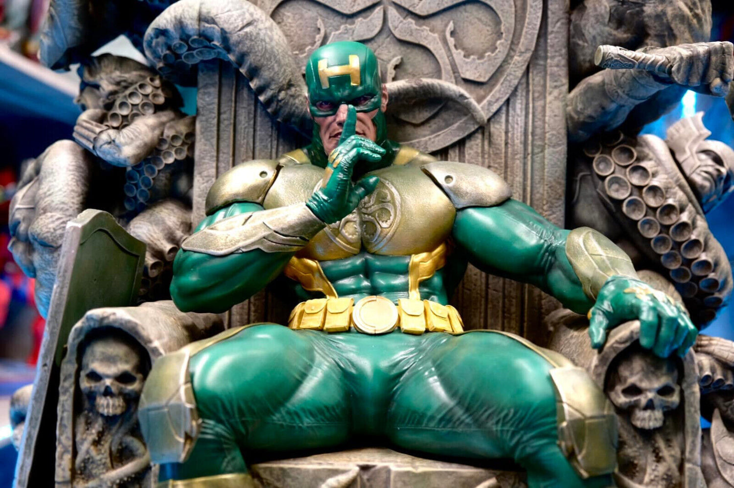 Marvel - Captain Hydra on Throne | 1:3 Resin Statue | von ATF Want