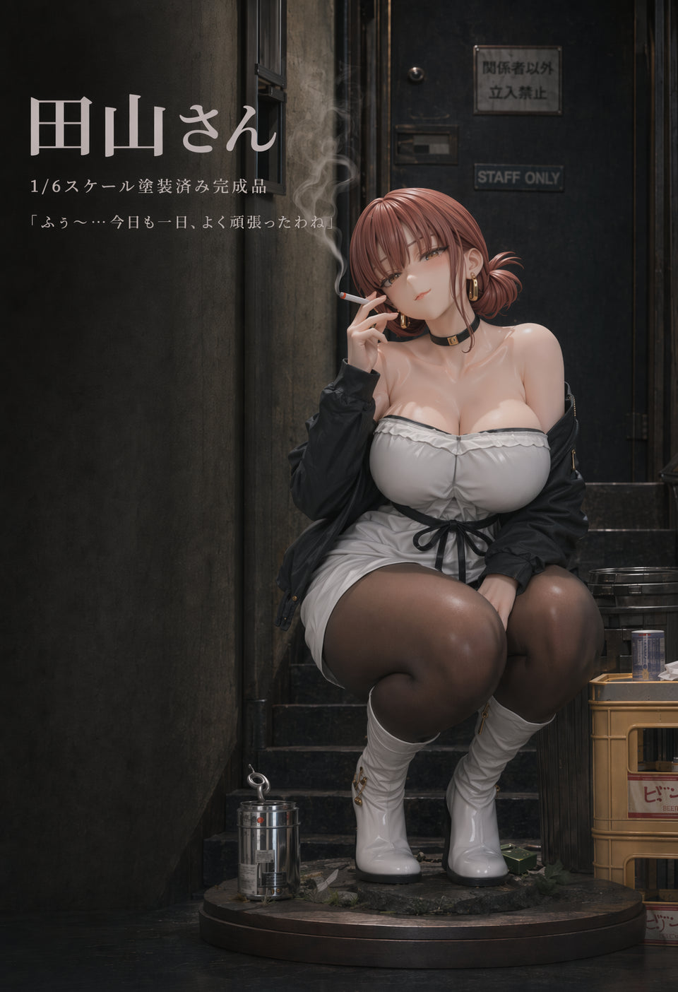 Smoking Behind the Supermarket with You - Tayama | 1:4 Resin Statue | by NV Studio