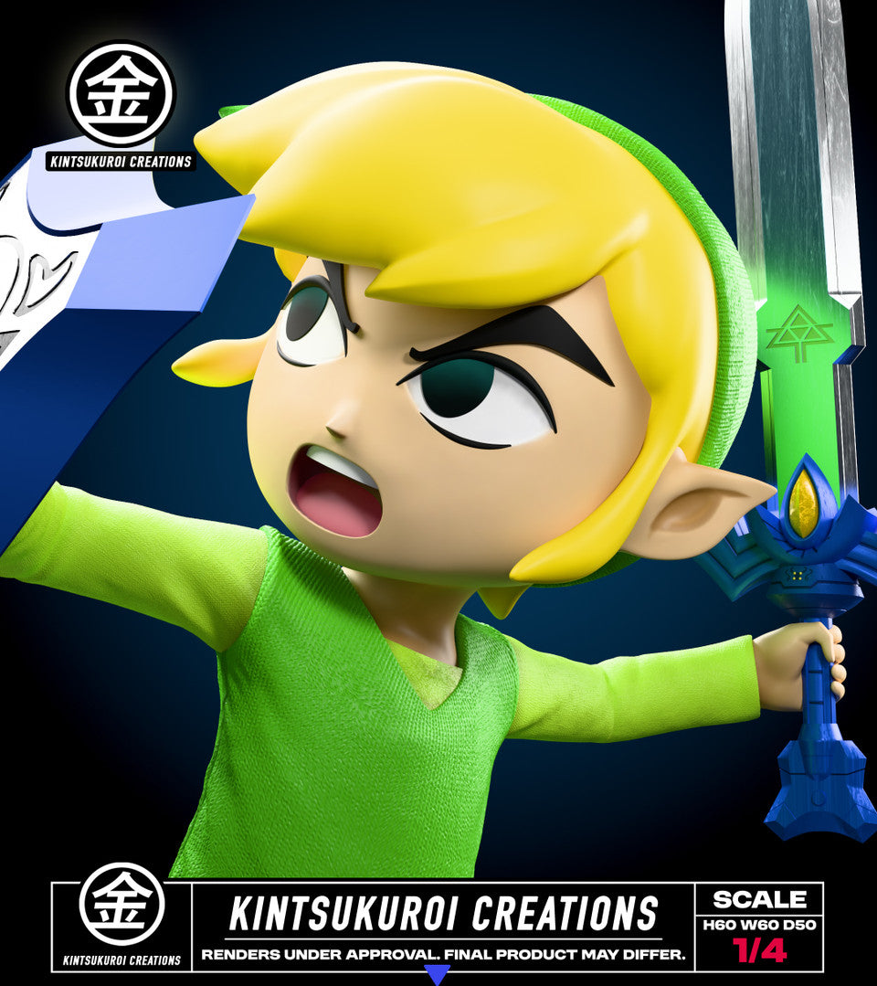 The Legend of Zelda - Wind Waker Final Battle Diorama | 1:6/1:4 Resin Statue | by Kistsukuroi Creations