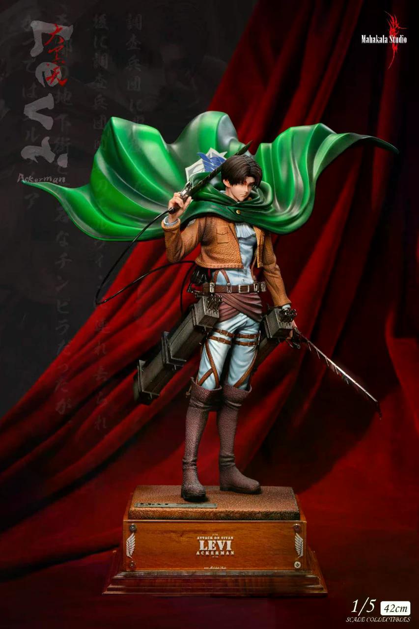Attack on Titan - Levi Ackerman | 1:5 Resin Statue | by Mahakala Studio
