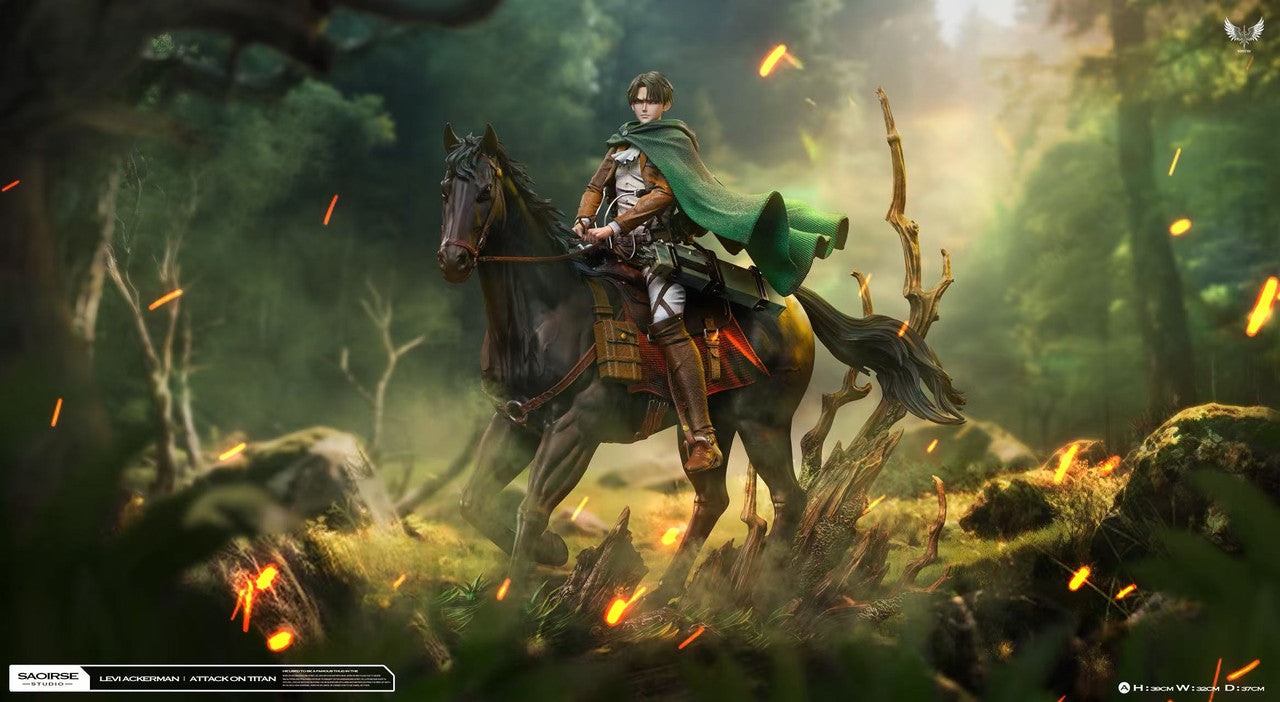 Attack on Titan - Levi Ackerman | 1:4 Resin Statue | by Saoirse Studio