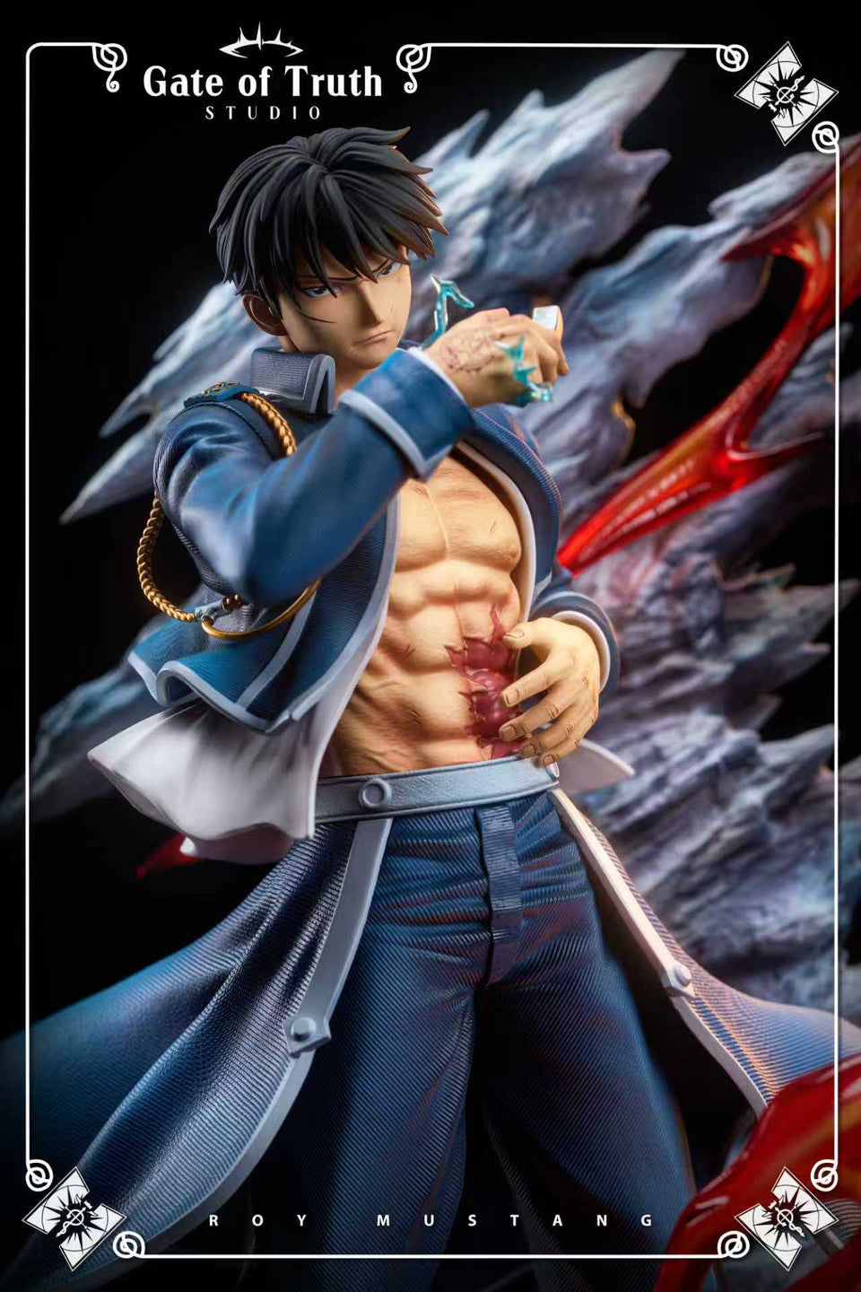 Fullmetal Alchemist: Brotherhood - Roy Mustang | Resin Statue | by Gate of Truth Studio