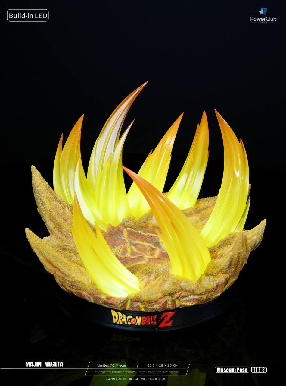 Dragon Ball - Ultra ego Vegeta & Majin Vegeta | 1:6 Resin Statue | by PowerClub Studio