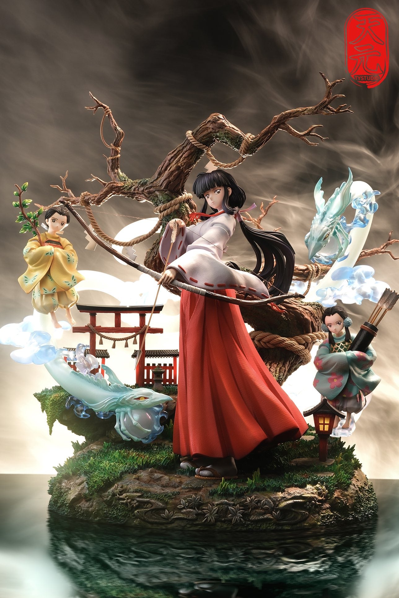 InuYasha - Kikyo | 1:6 Resin Statue | von TY Studio