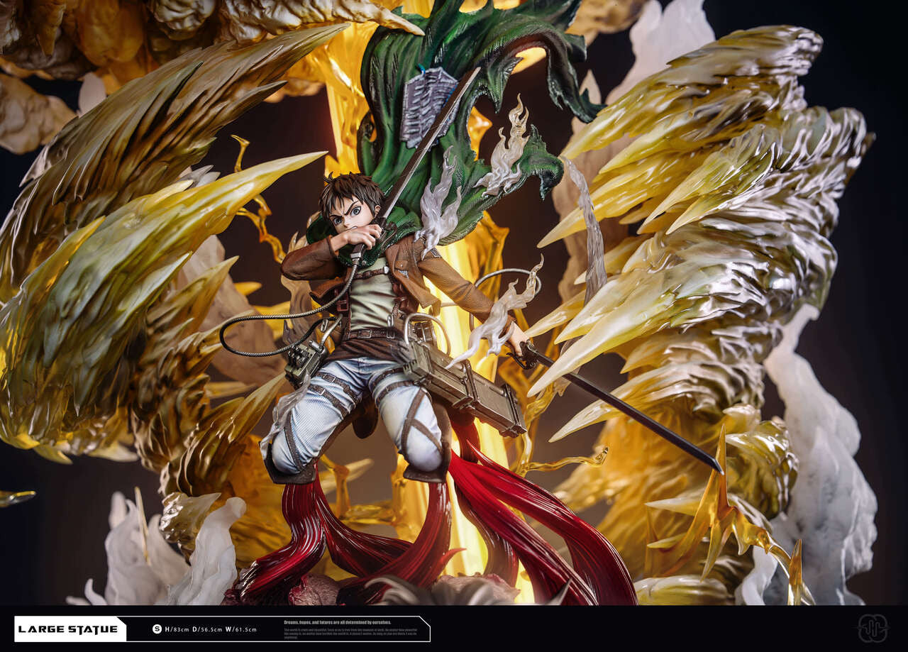 Attack on Titan - Eren Yeager 2.0 | Resin Statue | by Hertz Studio