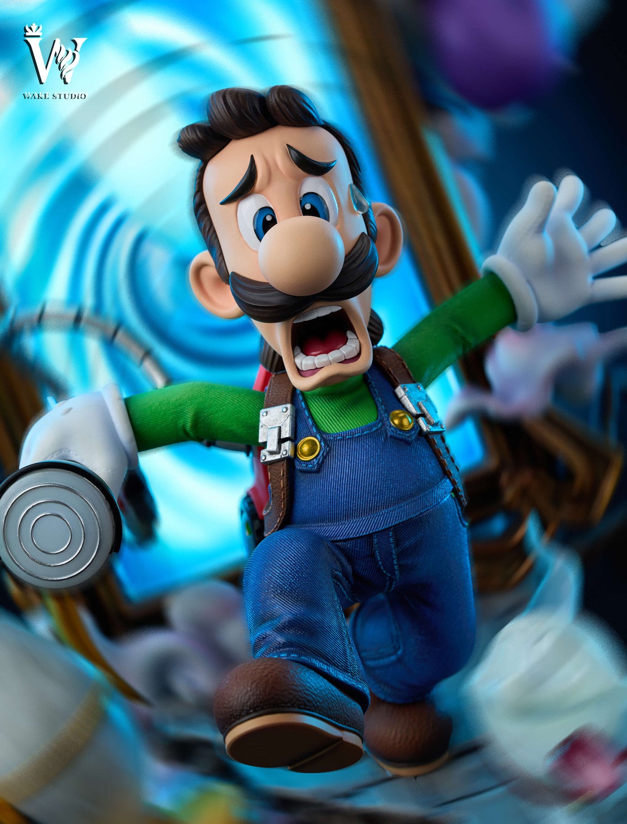 Super Mario – Luigi | 1:4 Resin Statue | von Wake Studio