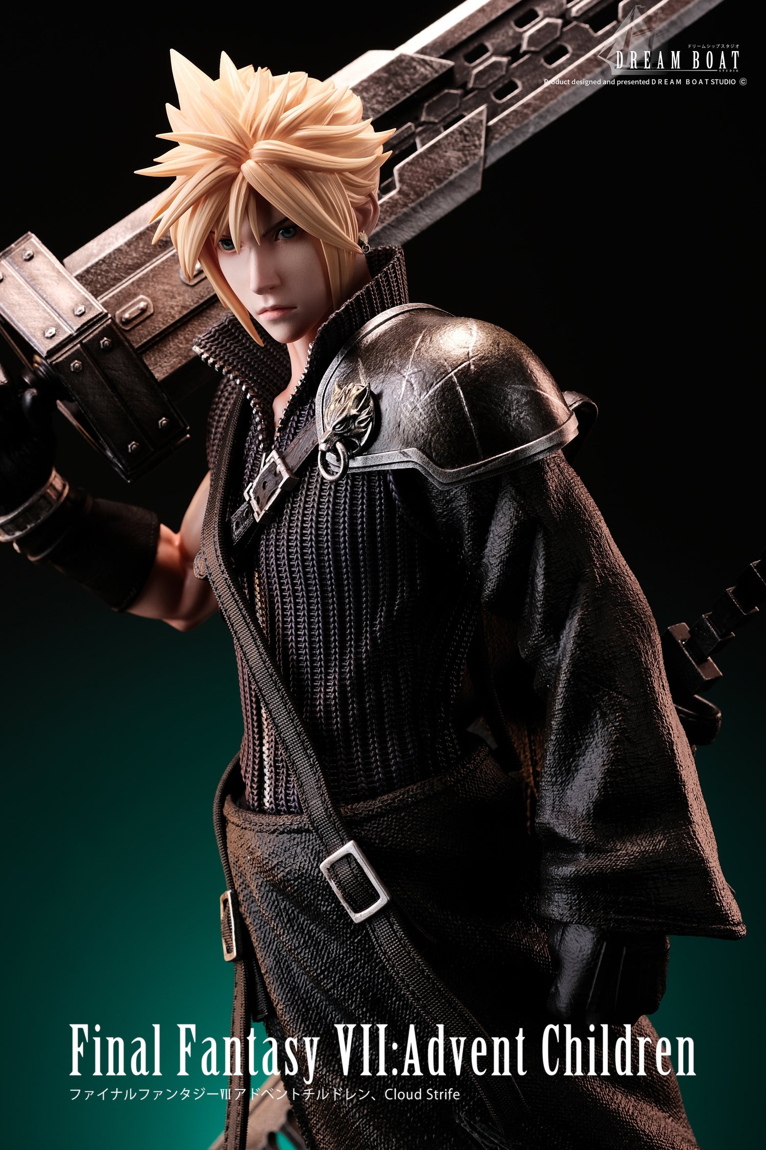 Final Fantasy – Cloud Strife | 1:4 Resin Statue | von Dream Boat Studio