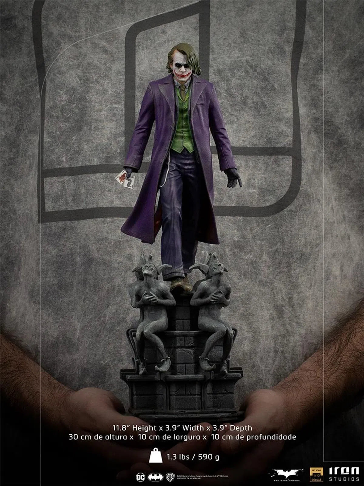DC Comics - Joker | 1:10 Resin Statue | von Iron Studios