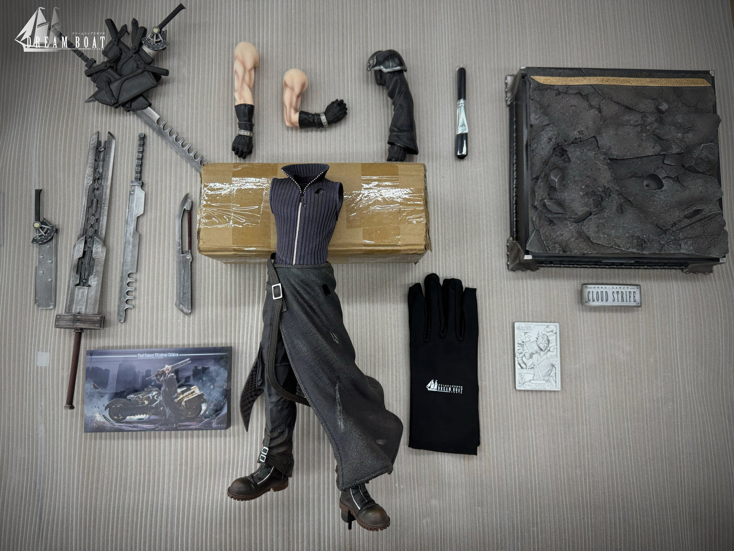 Final Fantasy – Cloud Strife | 1:4 Resin Statue | von Dream Boat Studio