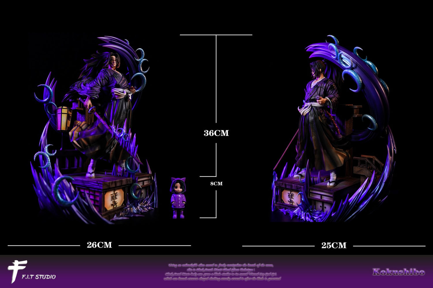 Demon Slayer – Kokushibo | 1:6 Resin Statue | von FIT Studio