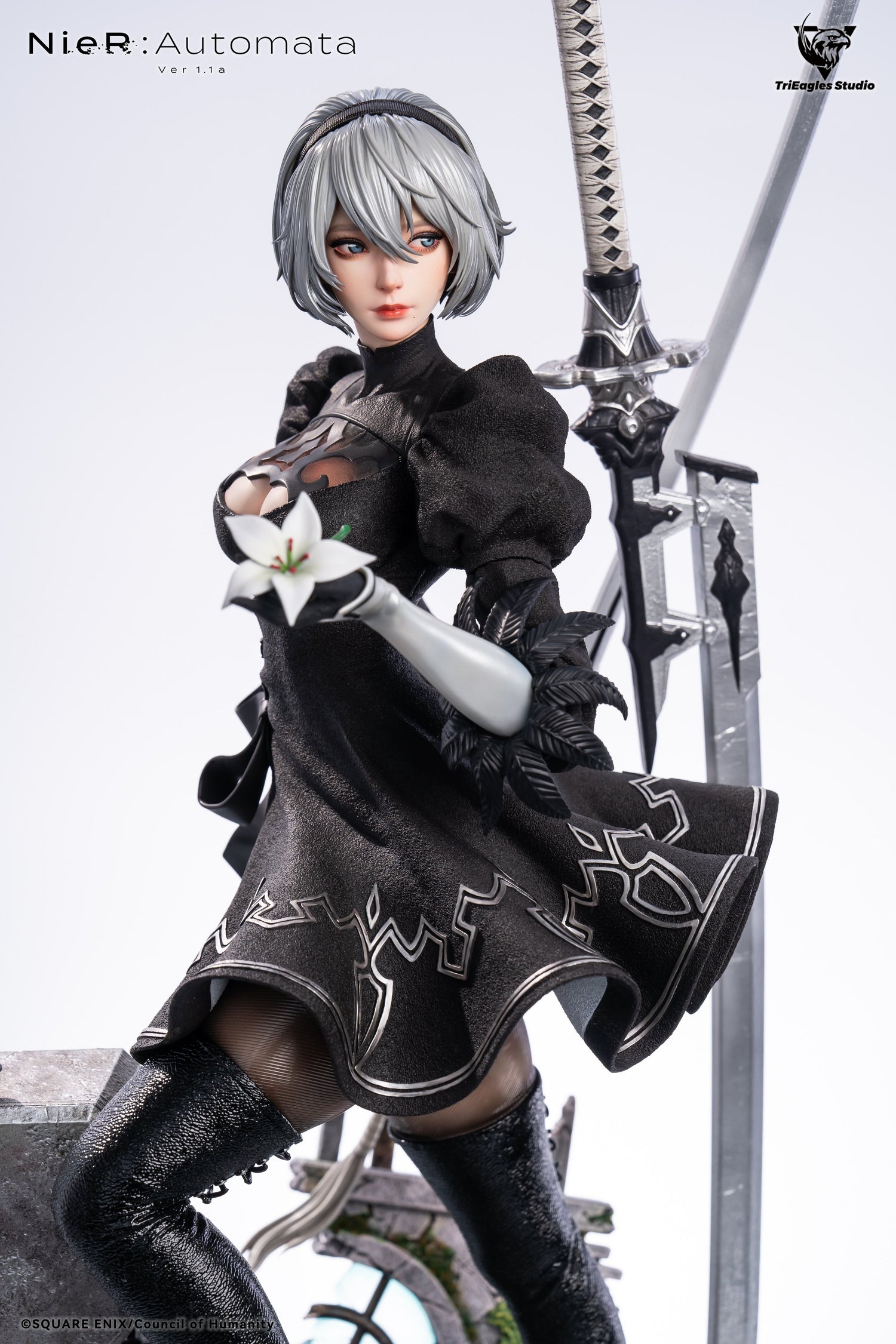 Nier Automata – YoRHa No.2 Type B | 1:4 Resin Statue | von TriEagles Studio